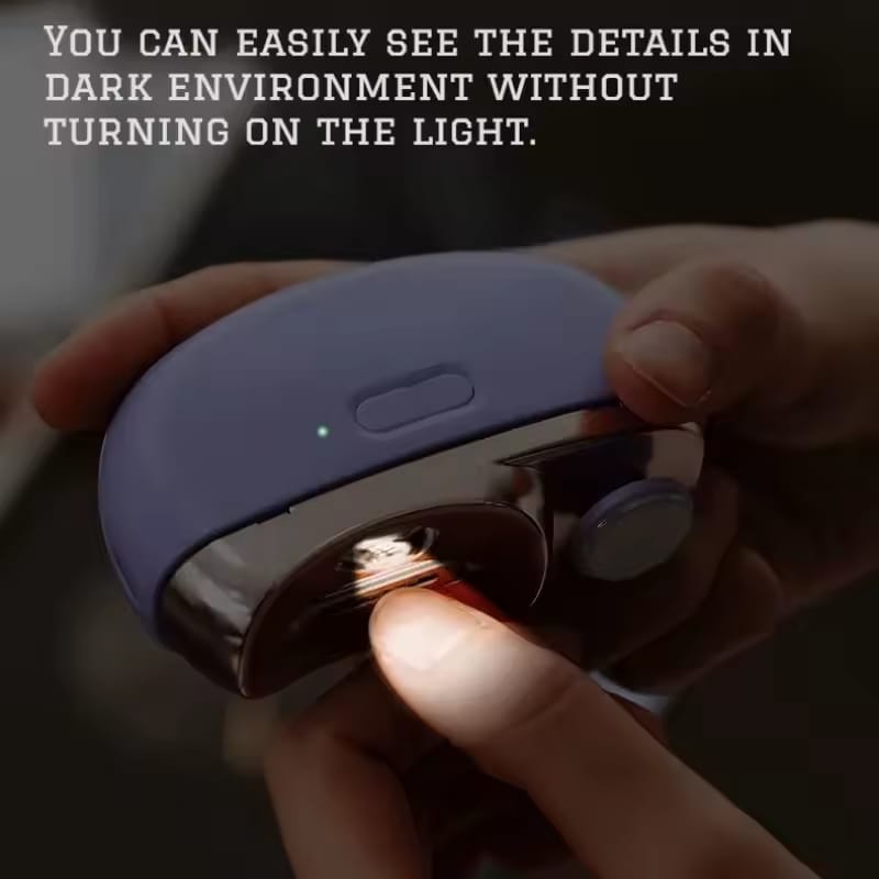 1 Pcs Electric Automatic Nail Clipper Manicure Nail Trimmer For Adult