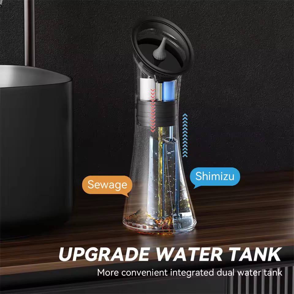 Electric Ear Wax Removal System Water Powered Ear Cleaning Tool with Irrigation Flusher 3 Pressure Settings Safe & Effective